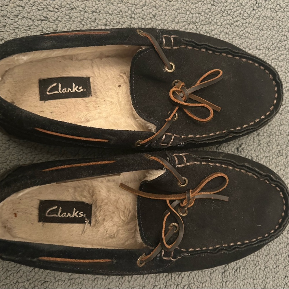 Clarks men’s moccasin slippers